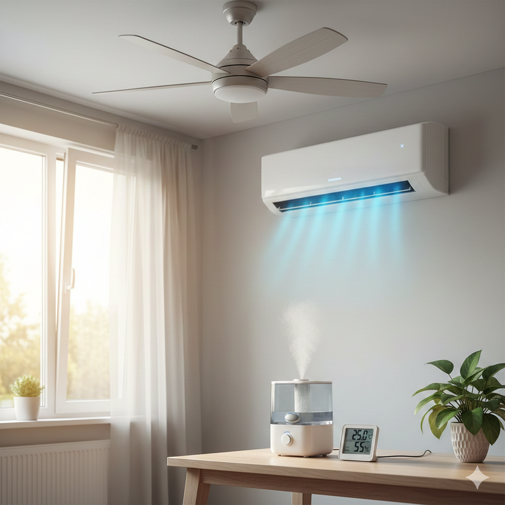 🌬️Klimatizace a zdraví: Jak správně chladit a větrat, abyste předešli zdravotním problémům?