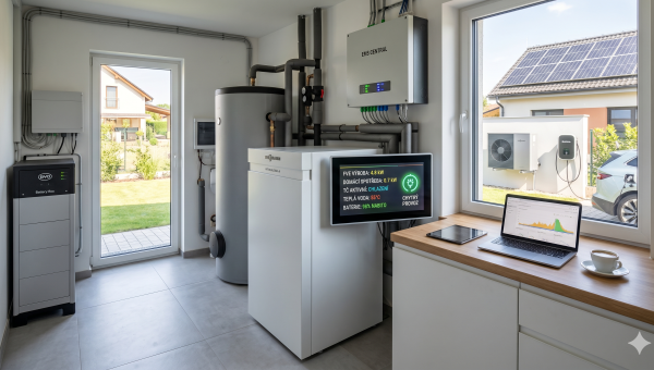 Chytrá domácnost 2026: Jak propojit tepelné čerpadlo s fotovoltaikou pro nulové účty